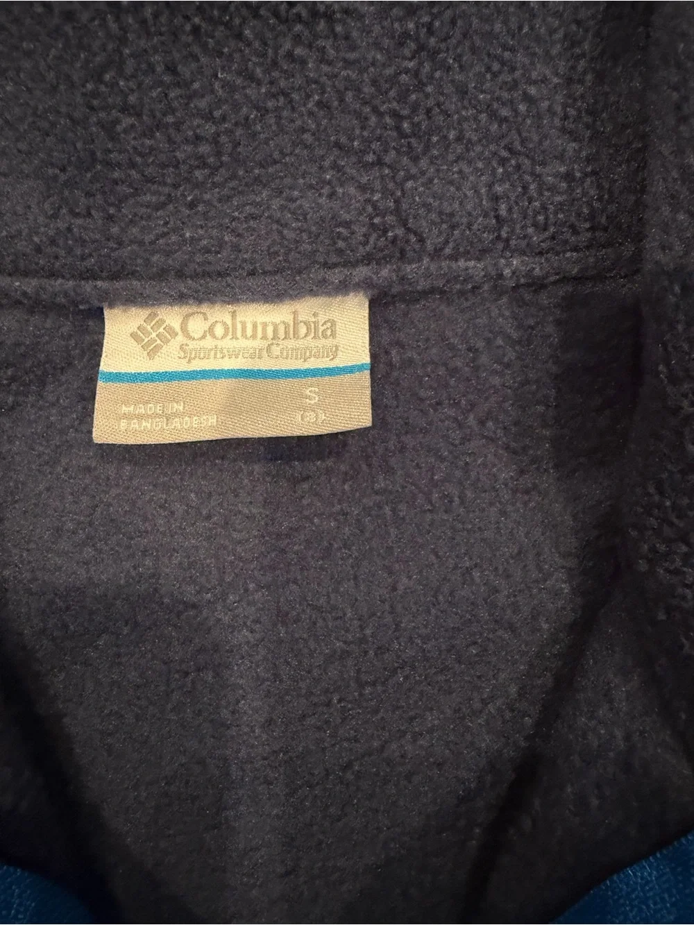 Columbia Navy Fleece Pullover